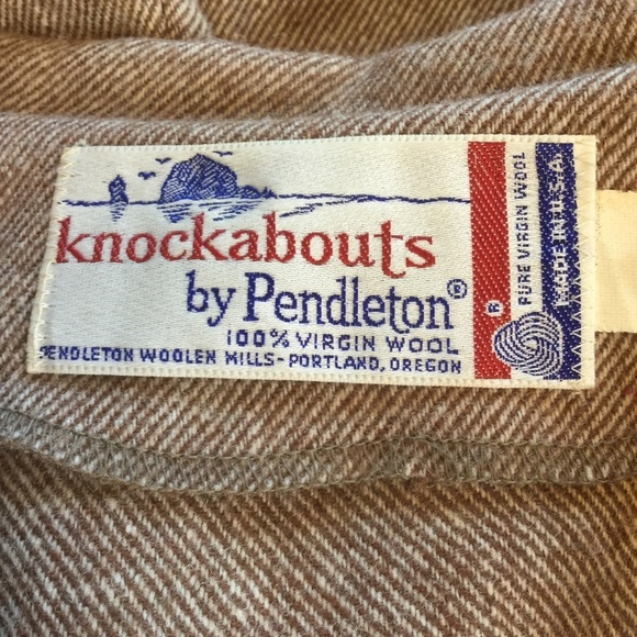 Vintage Knockabouts Pendleton Womens Pants Button Front Top Jacket Shacket Suit - Picture 6 of 9